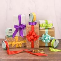 Vaessen Creative • satijnlint 20mx25mm geelgoud - thumbnail