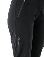 Vaude Farley Stretch III Wandelbroek Dames Black 34 - thumbnail