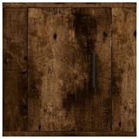 Tv-wandmeubel 40x34,5x40 cm gerookt eikenkleurig - thumbnail