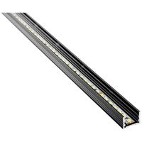 Barthelme 62399201_9005 BARdolino LED-profiel Aluminium (l x b x h) 1000 x 18.4 x 13 mm 1 m - thumbnail