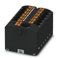 Phoenix Contact 3273366 Verdeelblok 40.6 mm Spanveer Zwart 8 stuk(s) - thumbnail