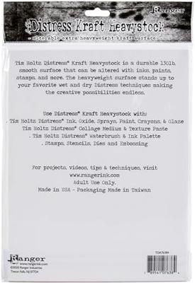 Ranger Ink Ranger • tim holtz distress mixed media heavystock 20,32x25,40cm kraft