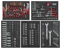 Gedore R22071005 | Gereedschapwagen GEDMaster + gereedschapset | 273-dlg. 3301678 - thumbnail
