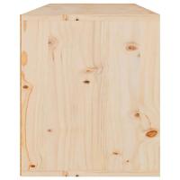 Wandkast 80x30x35 cm massief grenenhout - thumbnail
