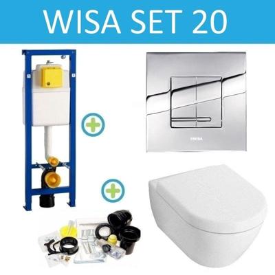 Wisa XS set20 Delos Chroom (meerprijs €25,00)