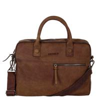 DSTRCT Wall Street Bravo laptoptas 15,6 inch -Brown - thumbnail