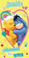 Winnie the Pooh "Smile badlaken 70x140cm Katoen - thumbnail