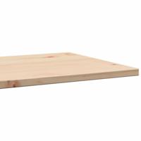 Tafelblad vierkant 50x50x1,7 cm massief grenenhout - thumbnail