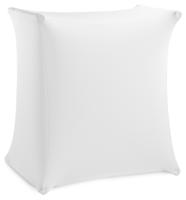 Beamz LKS10W keyboardstatief hoes wit - thumbnail