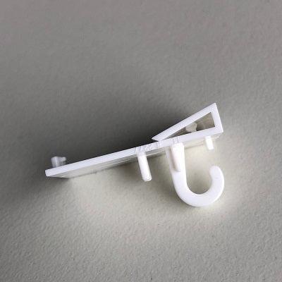 Systeemplafondklem kunststof breed 100st