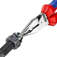 Knipex Spitse kombitang | Meer-componentengrepen | Zwart geatramenteerd | Lengte 185 mm - 08 22 185 SB - thumbnail