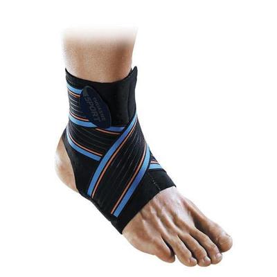 Thuasne Sport met Straps Enkelbandage - XL - Universeel - Zwart