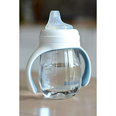 Leerfles 2 in 1 (210 ml) BEABA blauw - thumbnail