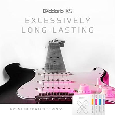 D'Addario XSE1046-3P XS Nickel Coated Electric Guitar Strings 10-46 Regular Light 3-Pack