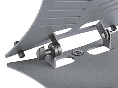 König & Meyer 12197.000.87 laptopstandaard Grijs