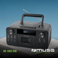 Muse M-182DB - Draagbare Bluetooth, DAB+, CD en Cassette speler - thumbnail