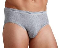 Basic Midi - Heren heup slip - S - Grijs - Onderbroek heren heren - Ondergoed heren heren - S - Onderbroek heren - Ondergoed heren - thumbnail