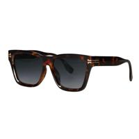 Spectrum zonnebril vierkant tortoise smoke glas dames - thumbnail
