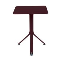 Fermob Rest'o tuintafel 57x57 cm Black Cherry - thumbnail