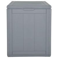 Tuinbox 90 L PP rattan grijs - thumbnail