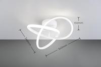 Trio Design plafondlampMeo zwart - R62101132 - thumbnail