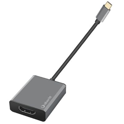 Adapter USB C naar HDMI Silver Electronics LOGAN 4K