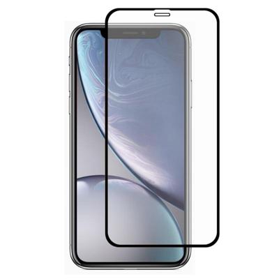 ENKAY Hat-Prins volledige lijm 0 26 mm 9H 2.5D Tempered glas Film voor iPhone XR (zwart)
