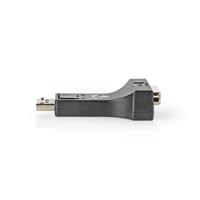 DisplayPort - DVI-Adapter | DisplayPort Male - DVI-I 24+5-Pins Female | Zwart - thumbnail