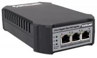 Intellinet 2-poorts Gigabit Ultra PoE-injector 1x50W 1x30W - thumbnail