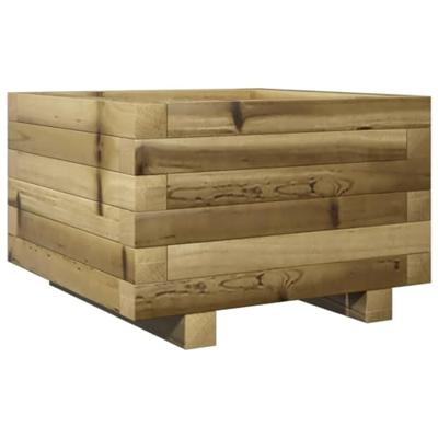 VidaXL Plantenbak 40x40x26,5 cm geïmpregneerd grenenhout
