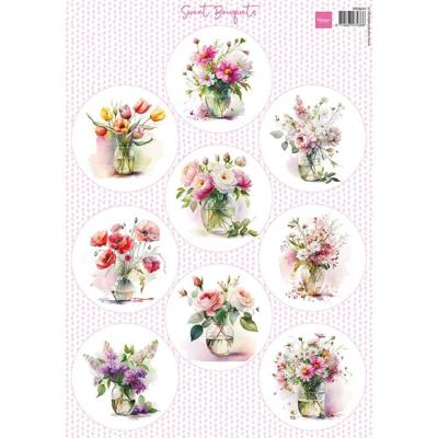 Marianne Design • die-cut sheet sweet bouquets