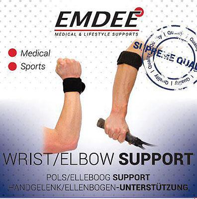 Emdee Support Braces Wrist/Elbow Support Bandage One Size Art.57100 1Stuks Emdee Support Braces Wrist/Elbow Support Bandage One Size Art.57100 1Stuks