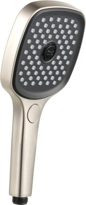 Ben Beam handdouche vierkant 12cm met 3 straalsoorten RVS-look Ben Beam handdouche vierkant 12cm met 3 straalsoorten RVS-look