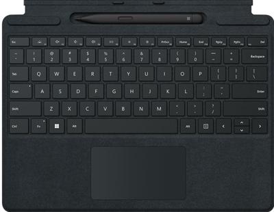 Microsoft Surface Pro Signature Keyboard with Slim Pen 2 Zwart Microsoft Cover port QWERTZ Zwitsers