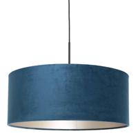 Steinhauer HanglampSparkled zwart met blauw velvet - 8248ZW - thumbnail