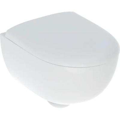 Geberit Wandcloset Renova Pack Diepspoel Kleine Sprong Gesloten Vorm Rimfree Met Zitting Wit