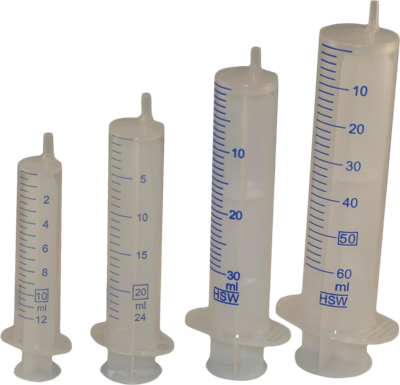 Wegwerpspuit 3-delig Luer 50ml