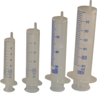 Wegwerpspuit 3-delig Luer 50ml - thumbnail