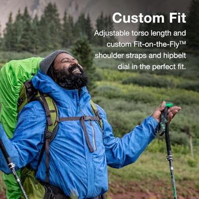 Osprey Aether Plus 85 Backpack Heren Black L/XL Osprey Aether Plus 85 Backpack Heren Black L/XL