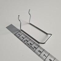Boardhaak dubbel 60 mm 2,5mm 25/30mm - thumbnail