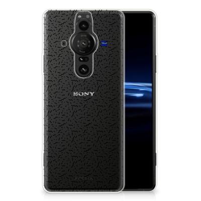 Sony Xperia Pro-I | TPU bumper | Stripes Dots Sony Xperia Pro-I | TPU bumper | Stripes Dots