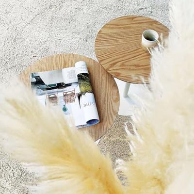 ALTEREGO DILA Ronde bijzettafel - Beige ALTEREGO DILA Ronde bijzettafel - Beige