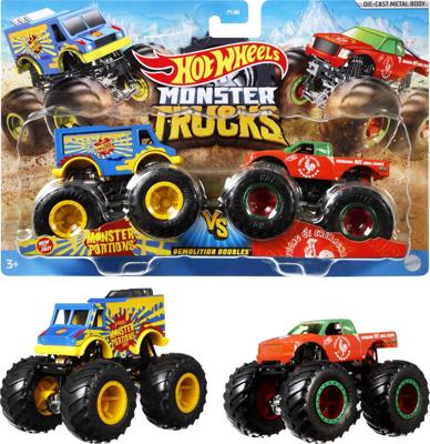 Monster Truck Hot Wheels Demolition Doubles 2 Stuks