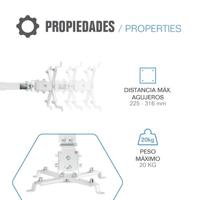 Plafondondersteuning voor Projector iggual SPTP01 - thumbnail