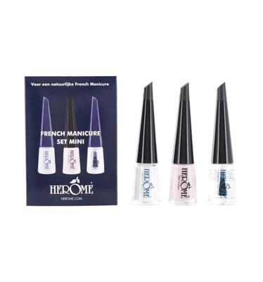 Herome French manicure set mini 3 x 4 ml 1 Set Herome French manicure set mini 3 x 4 ml 1 Set