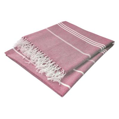 Hammam Handdoeken Red 90x165cm 100% Katoen - Treb WS