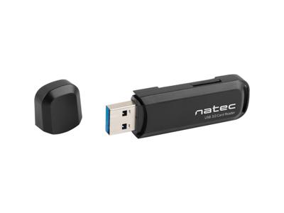 NATEC Scarab 2 geheugenkaartlezer Zwart USB 3.0 Type-A