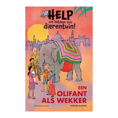 Uitgeverij Kluitman Help, we hebben een dierentuin! een olifant als wekker