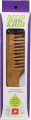 Neem houten kam handvat grof