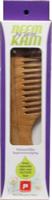 Neem houten kam handvat grof - thumbnail